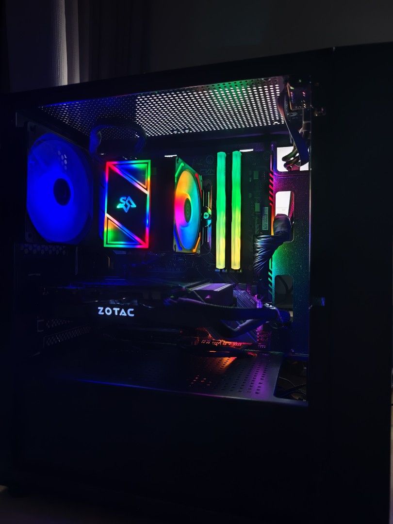 Ryzen 5600x gtx1080 desktop PC computer AMD CPU Nvidia453757723697500162