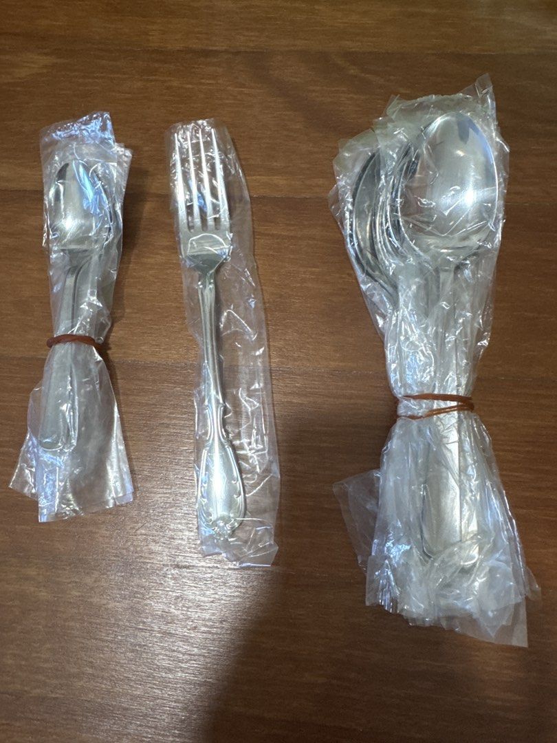 Silver Cutlery Set - New