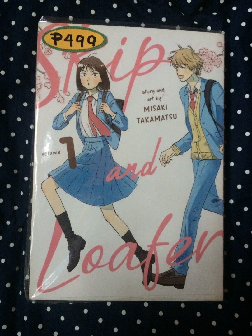 Skip and Loafer Volume 1 (Category: Comics & Manga) located in Manila. Submitted by yangxsr (Listing ID 1437809399, Image 1). Description: OPEN FOR SWAP‼️ Skip and Loafer Volume 1 manga by Misaki Takamatsu. Condition: Lightly used, official Other concern you can chat me😊.