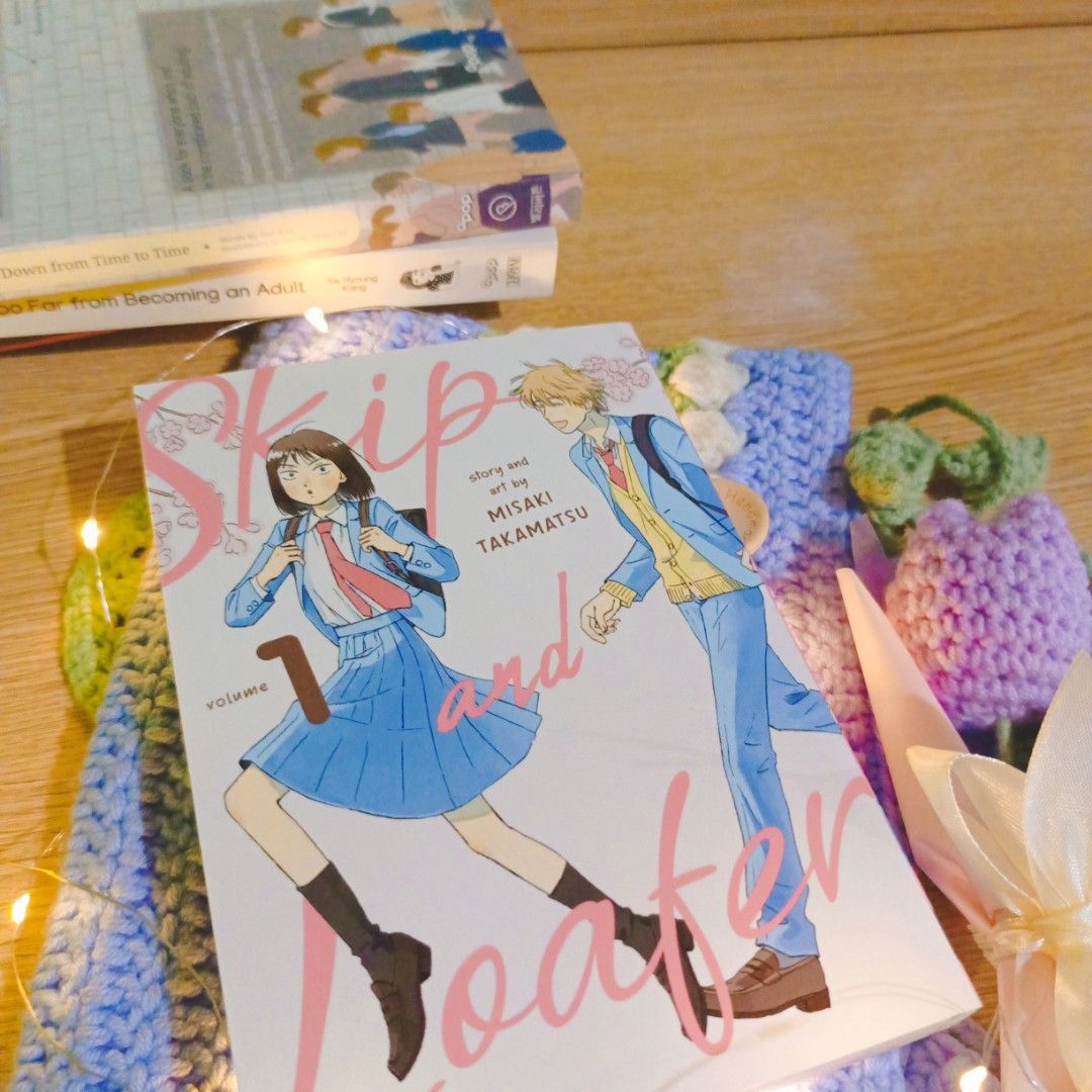 Skip and Loafer Volume 1 (Category: Comics & Manga) located in Manila. Submitted by yangxsr (Listing ID 1437809399, Image 3). Description: OPEN FOR SWAP‼️ Skip and Loafer Volume 1 manga by Misaki Takamatsu. Condition: Lightly used, official Other concern you can chat me😊.