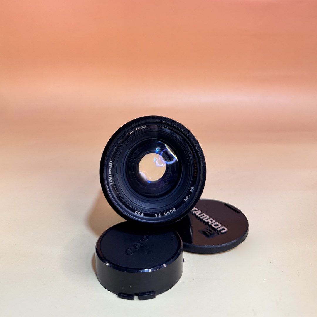 Tamron Adaptall-2 35-70mm f/3.5 CF Macro Lens (Category: Lens & Kits) located in Bulacan. Submitted by orangepixiestixgirl (Listing ID 1437838243, Image 2). Description: ‼️message me on ig, @orangepixiestigirl for inquiries and transactions‼️ ‼️CAN’T REPLY HERE‼️ Tamron Adaptall-2 35-70mm f/3.5 CF Macro Lens —Tamron Adaptall-2 C/FD. Notes: Please refer to the photo of the lens mount provided. The mount type was identified using Google Lens, but I