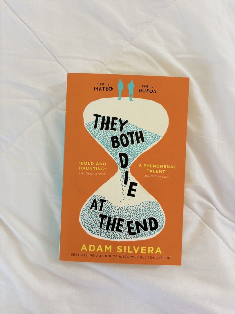 They Both Die at the End by Adam Silvera (Category: Storybooks) located in Bulacan. Submitted by ks_declutter (Listing ID 1437926421, Image 1). Description: they both die at the end (srp: php 780) - minimal yellowing spots - book crease on spine — chat seller for more pictures :) mop: gcash mod: lalamove to be booked by buyer .