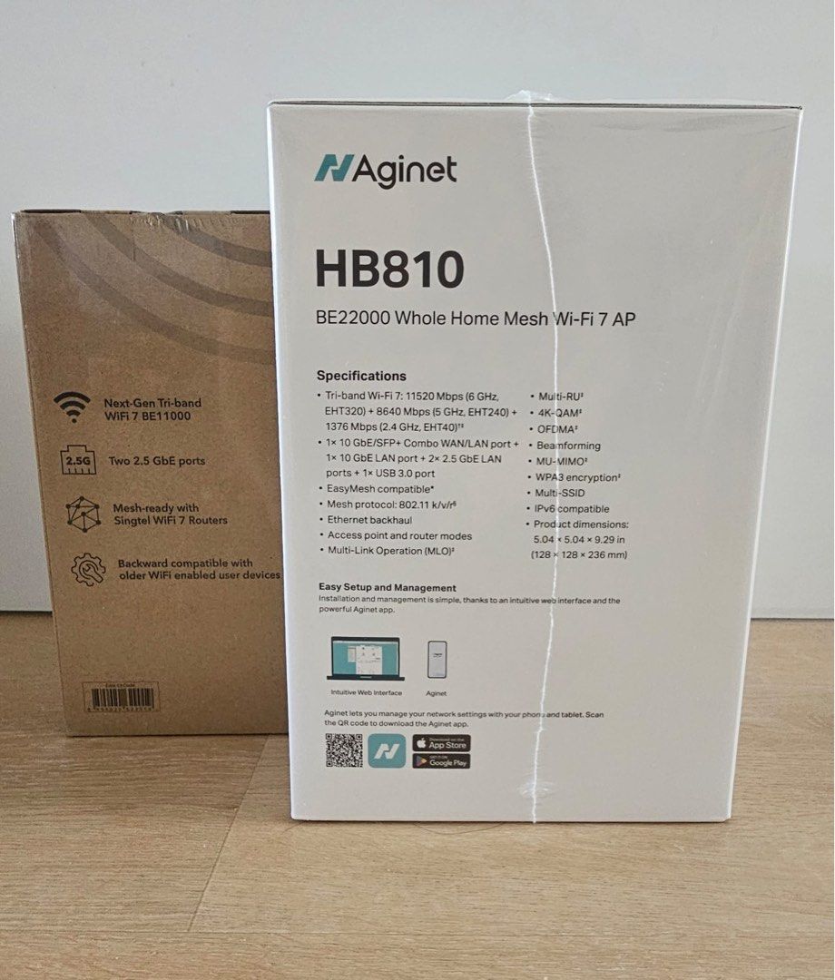 TP-Link Aginet HB810 Wi-Fi 7 Router453900165312696321