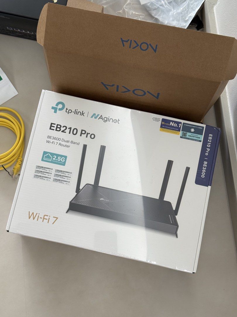 TP-Link EB210 Pro BE3600 Wi-Fi 7 Router