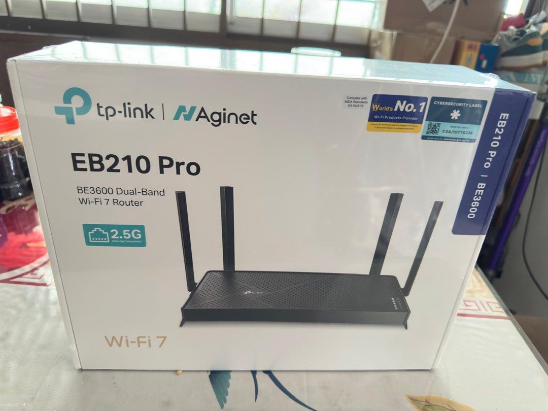 TP-Link EB210 Pro BE3600 Wi-Fi 7 Router