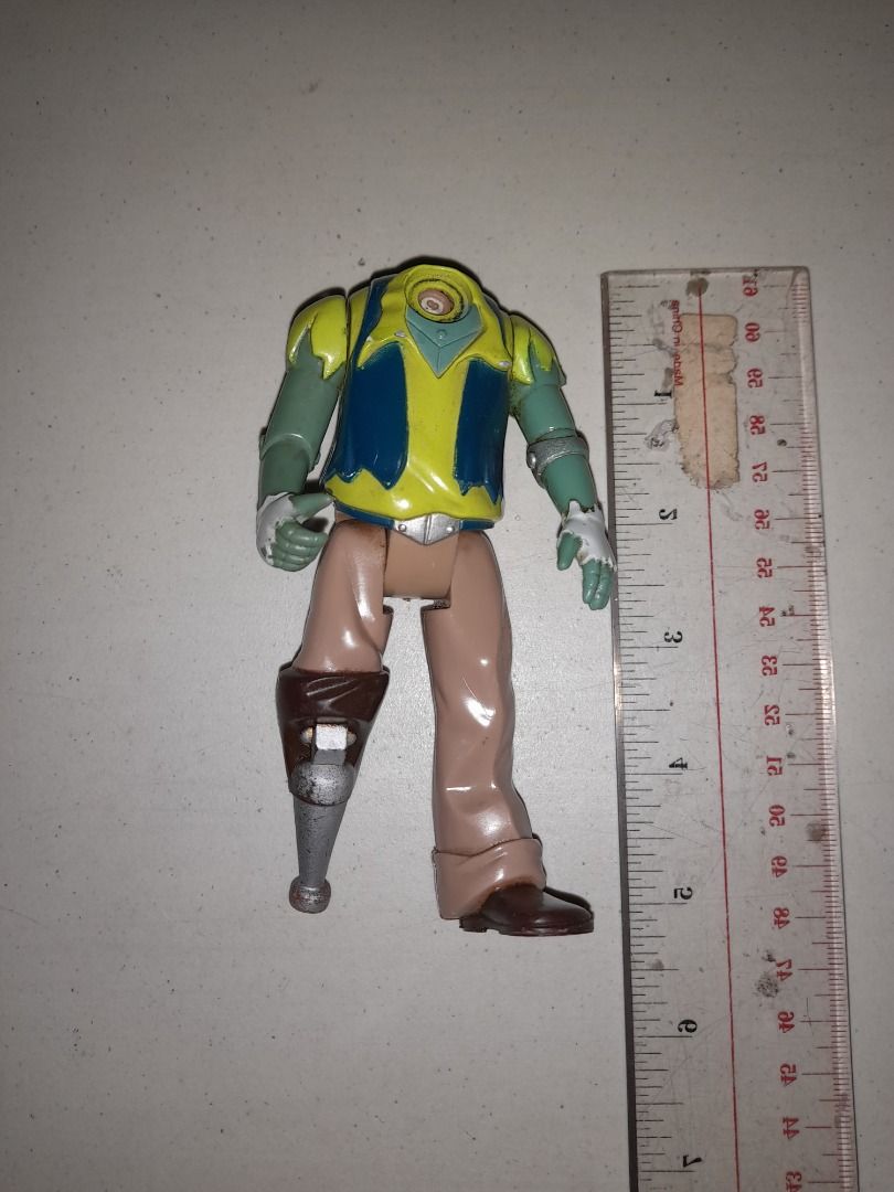 Vintage 1987 Thundercats Captain Cracker Missing Head (Category: Figurines & Statues) located in Marikina City. Submitted by my-an (Listing ID 1437834025, Image 1). Description: Vintage 1987 Thundercats Captain Cracker Missing Head Marked with "1987 LJN TOYS LTD. LORIMAR-TELEFIX LCI T.WOLF" Figure only, no accessories. In good condition but missing the head. Arm action fully working when button lever on the back is pressed. Please see pictures Fr