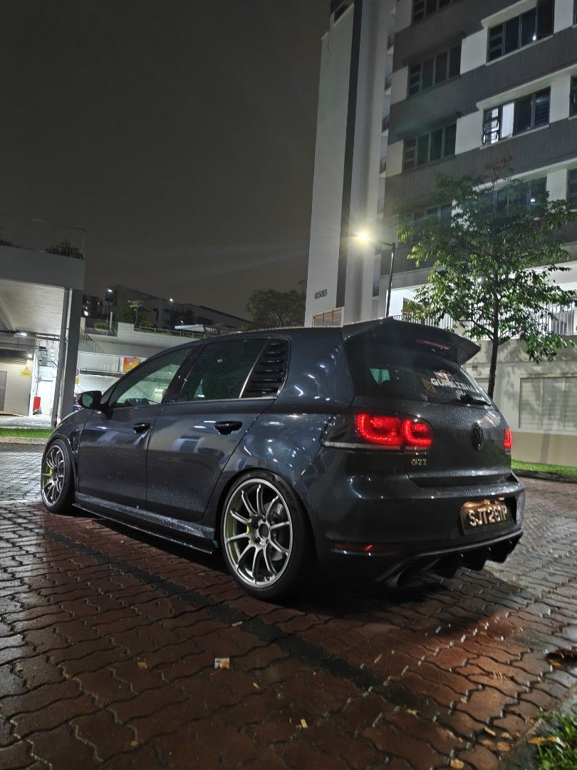 Volkswagen Golf GTI 2.0 TSI DSG (A) (Category: Used Cars) located in Singapore. Submitted by axfzzzzz (Listing ID 1437932167, Image 2). Description: All part replaced: Fuel Filter intake manifold Mechatronic Top Mount & Bearings Wheel Bearings Chain Tensioner Brake Booster Water Pump Oil Cooler TurboCharger Oil and coolant pipes and hoses Injector PCV Valve Upgraded Parts: GFB Blow Off Valvw RS3 Ignition Coils and Sockets Advan Racing RS3 18" Rim