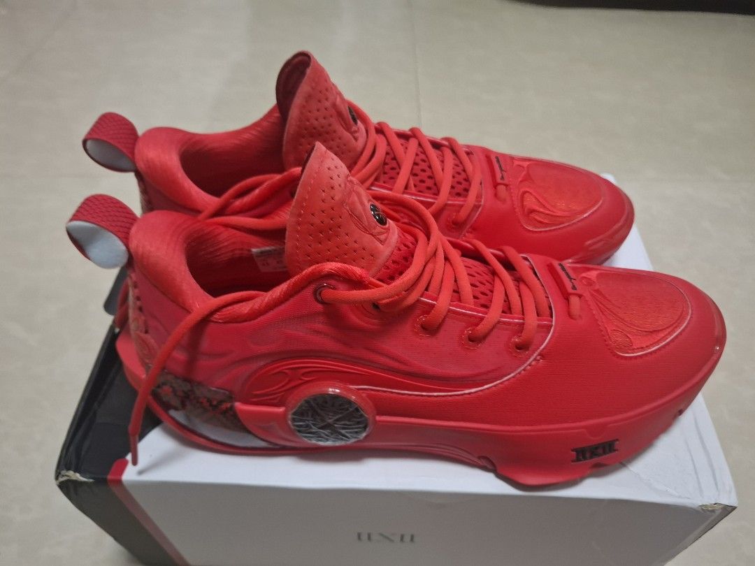 Way of wade 12 (Category: Sneakers) located in Manila. Submitted by isaac_ulep (Listing ID 1437845467, Image 3). Description: - Way of Wade 12 - Color: Red - Brand new - Size: US Men's 9.5 - Comes with original box Bago hindi pa nagagamit. Rfs mali ako ng size na nabili. Firm na po sa price.