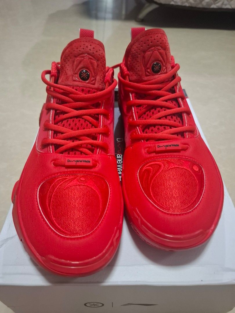 Way of wade 12 (Category: Sneakers) located in Manila. Submitted by isaac_ulep (Listing ID 1437845467, Image 1). Description: - Way of Wade 12 - Color: Red - Brand new - Size: US Men's 9.5 - Comes with original box Bago hindi pa nagagamit. Rfs mali ako ng size na nabili. Firm na po sa price.