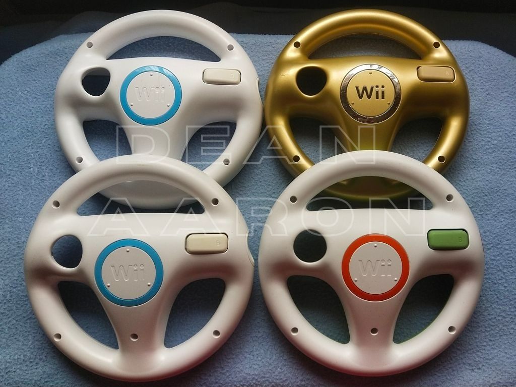 Wii Steering Wheel (Category: Controllers) located in Manila. Submitted by deanaaron (Listing ID 1437853811, Image 1). Description: Please note: I may take some time to reply due to my school schedule, but I’ll get back to you as soon as I can. Thank you for your patience! For Sale: Wii Steering Wheel (Official Nintendo items from Japan) Price: White - ₱300 Gold - ₱500 Yoshi - ₱800 Condition: Second-hand, fully tested, and working. These units we