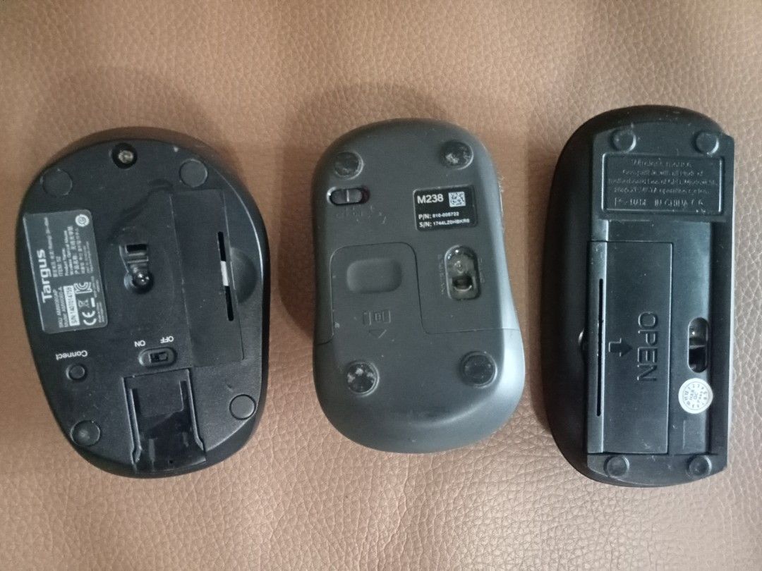 Wireless Mouse Bundle - Targus, Logitech, Generic453645980749025282