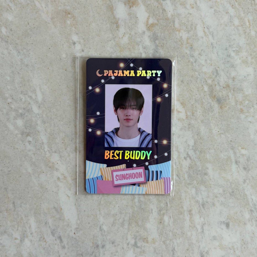WTS] ENHYPEN WORLD SUNGHOON SP CARD GEM CODES HIGH SCHOOL CLUB