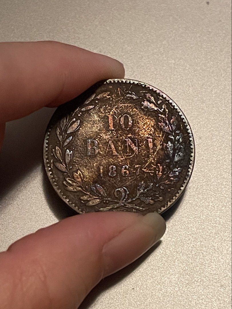 1867 10 Bani Romania Coin (Category: Currency) located in Manila. Submitted by banene_poteto (Listing ID 1438077900, Image 2). Description: .