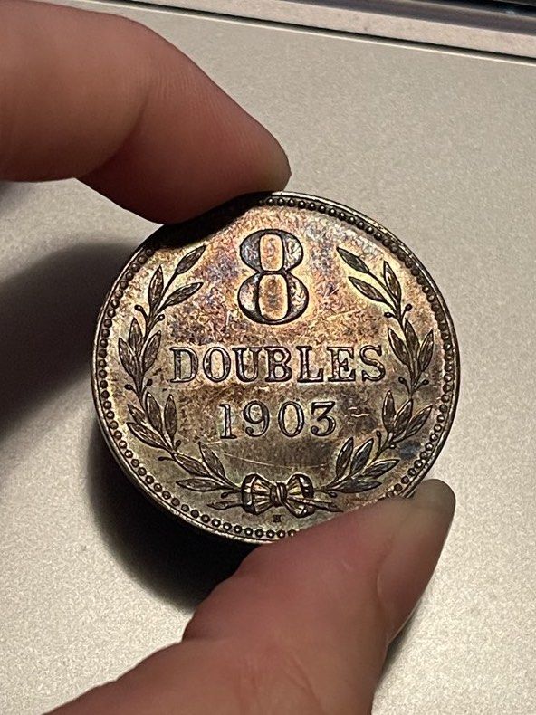 1903H 8 Doubles (Category: Vintage Collectibles) located in Manila. Submitted by banene_poteto (Listing ID 1438076872, Image 2). Description: 118k mintages only. Nice to add to your collection. 😊.