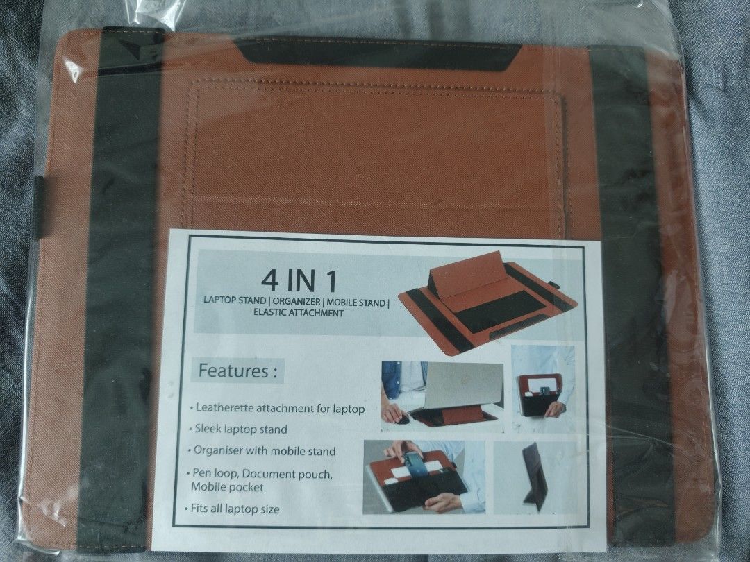 4-in-1 Laptop Stand Organizer Case454629380305735680