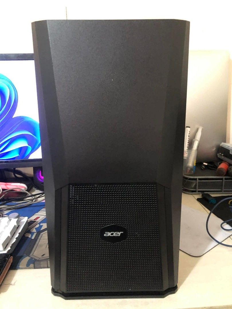Acer Desktop PC (Category: Desktops) located in Manila. Submitted by happyearth.953a15 (Listing ID 1438050047, Image 2). Description: 11th gen System unit I5 11th gen Asus H510M motherboard 16gb ram 120gb ssd Windows 11 pro os Truerated PSU Acer tempred glass casing With power cord 💸💸 11,500 Location: San Andres bukid manila Pick up or deliver cod.
