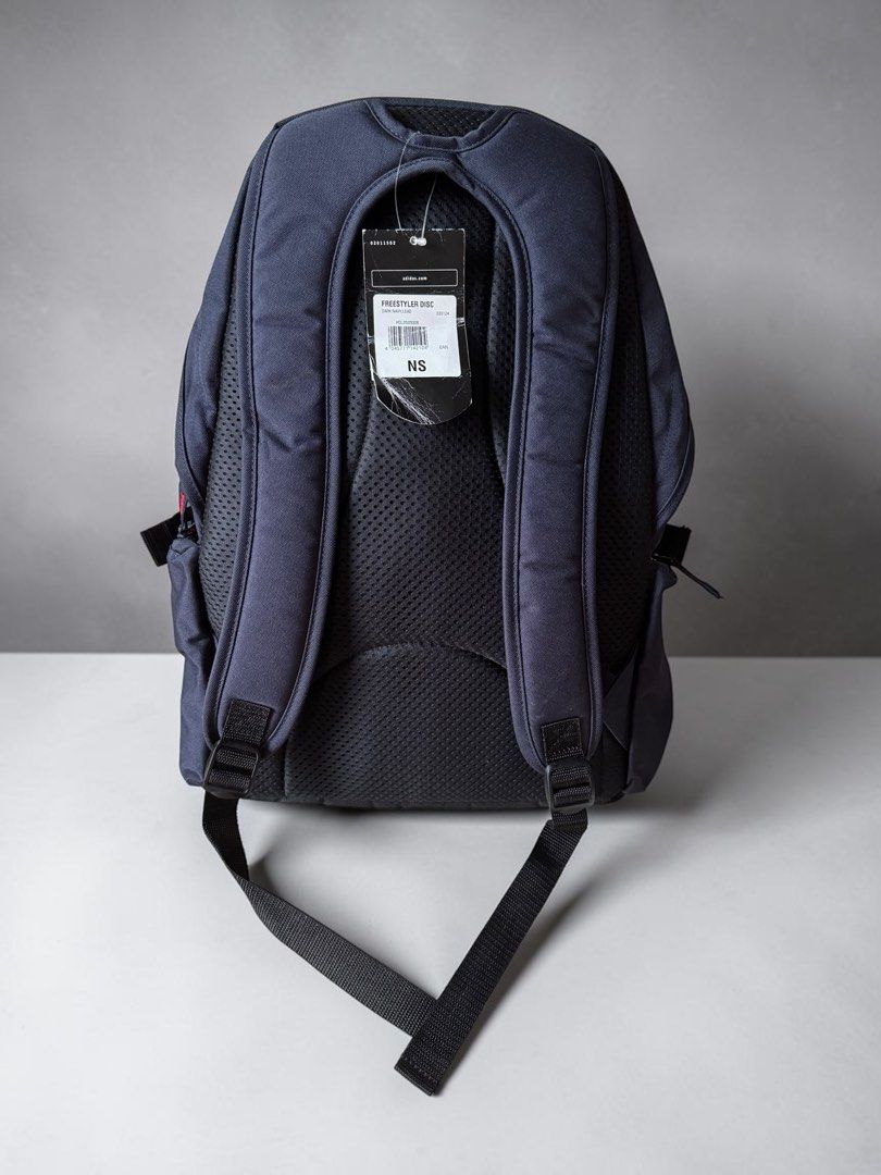 Adidas Backpack (Category: Backpacks) located in Sablan. Submitted by bag-a-holic.bygaile.ph.2.0 (Listing ID 1437937684, Image 2). Description: 2nd main zip not working na po .. natangalan n zipper as seen sa pic paluge price na po please no tawad na po 😭.