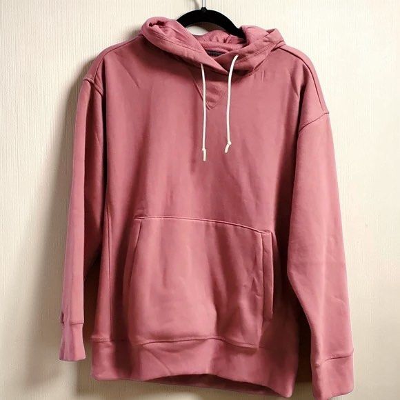 ALL IN MOTION Hoodie (Category: Coats, Jackets and Outerwear) located in Iloilo. Submitted by rubyfaithy (Listing ID 1438031144, Image 1). Description: Used only once. - Loose/Relaxed Fit - Long Sleeve, Pullover - Hooded - Kangaroo pocket - Drawstring hood - Ribbed cuffs and hem - Medium-weight cotton blend - Solid color - Pink hoodie - Front pocket - Drawstring hood - Long sleeves - Ribbed cuffs - Soft material - Comfortable for everyday wear.