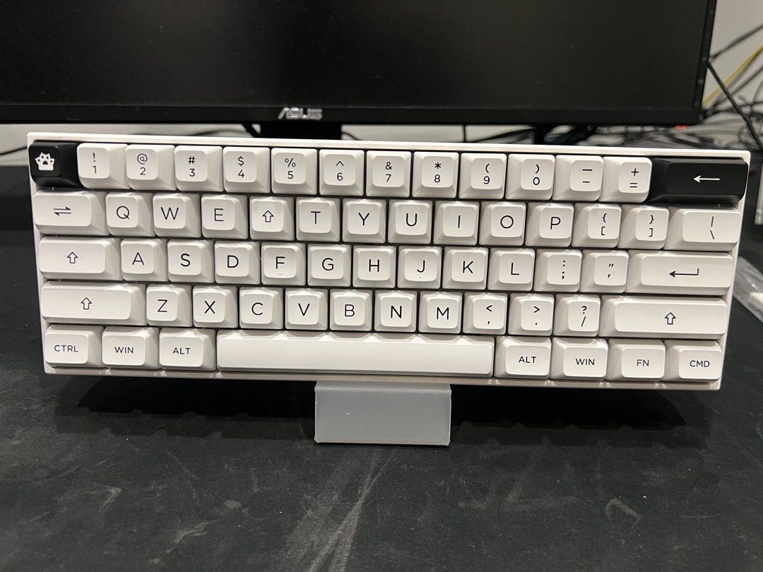 Anne Pro 2: Red Switches + Keycaps (Category: Computer Keyboard) located in Las Pinas. Submitted by zamichu (Listing ID 1438066860, Image 1). Description: DETAILS ℹ️ - Red switches, lubed stabilizers, recently cleaned. - RGB and keys all working perfectly. - Does not come with cable. - Has wired & Bluetooth mode. DELIVERY/MEET UP 📍 Courier: Lalamove - Customer can book for peace of mind and ease of access to link. - Willing to arrange for a diff