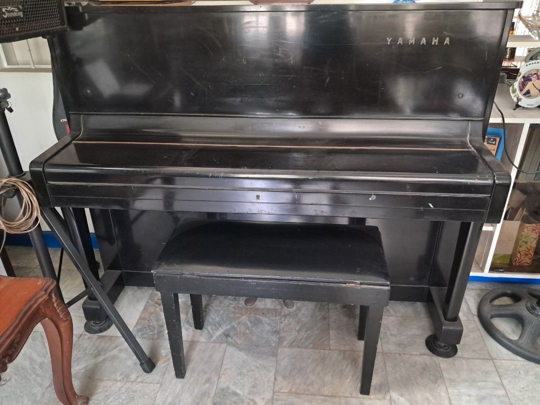 Antique Yamaha U1 Upright Piano (Category: Musical Instruments) located in Quezon City. Submitted by kate_168 (Listing ID 1437957556, Image 3). Description: Antique 1961 U1 Yamaha Upright Piano Needs cleaning/repair/tuning MOP: Cash upon in-person pick-up Delivery & handling: c/o buyer Location: Quezon City.