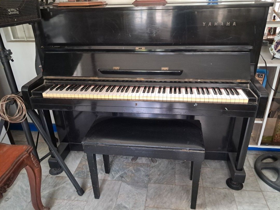 Antique Yamaha U1 Upright Piano (Category: Musical Instruments) located in Quezon City. Submitted by kate_168 (Listing ID 1437957556, Image 1). Description: Antique 1961 U1 Yamaha Upright Piano Needs cleaning/repair/tuning MOP: Cash upon in-person pick-up Delivery & handling: c/o buyer Location: Quezon City.