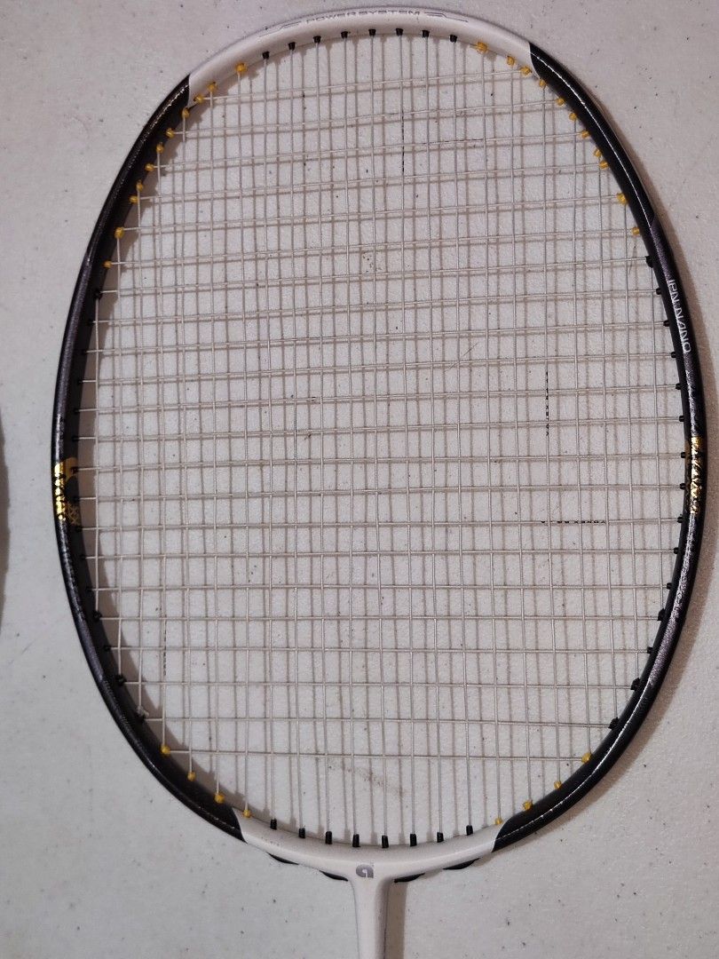 APACS N FORCE 111 & APACS EDGE S10 (Category: Racket and Ball Sports) located in Taguig. Submitted by jamiltech18965 (Listing ID 1438001061, Image 2). Description: AUTHENTIC APACS RACKETS APACS NFORCE 111 (White/Black) Condition 10/10 Strunged with Yonex BG80 (28lbs) Newly Grip APACS EDGE S10 (White/Black) Condition 6/10 Strunged with Apacs Cross Court (27lbs) Newly Grip YONEX BAG Condition 10/10 Selling both for ₱3,000 (slightly negotiable) Reas
