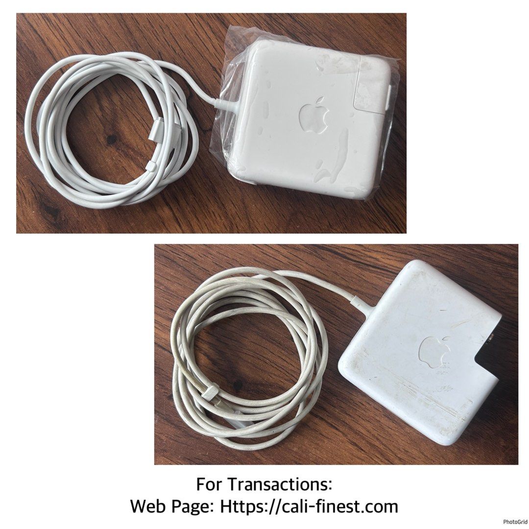 Apple 60W MagSafe 2 Power Adapter A1435 (Category: Cables & Adaptors) located in Pasig City. Submitted by califinestcollectibles (Listing ID 1438026880, Image 1). Description: Apple 60W MagSafe 2 Power Adapter A1435 EL#668 •Apple 60W Power Adapter (Used, Untested) - 200 pesos Original/Authentic From USA Pick Up at One Oasis condominium ortigas extension pasig city Or Delivery via Lalamove,Jnt, LBC cod/cop JNT (payment first basis,gcash) THANKYOU.