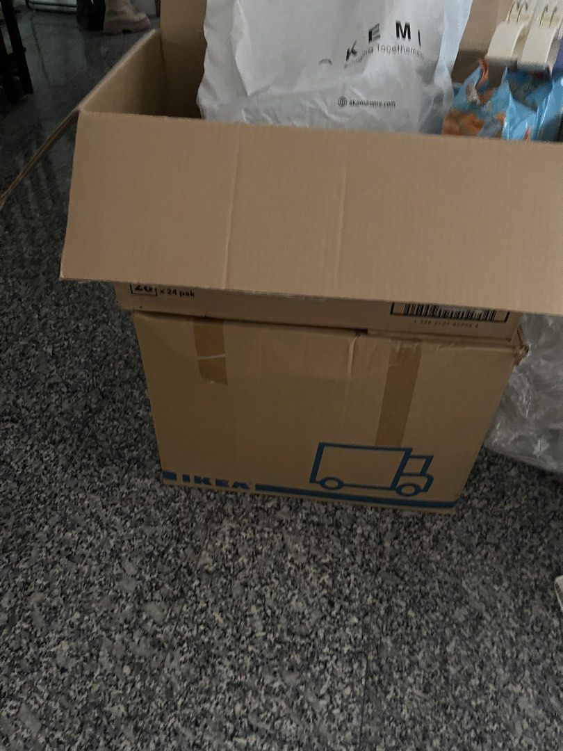 Assorted Cardboard Boxes - Various Sizes454667708925235200