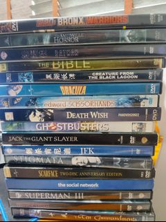 Assorted DVD Movie Collection bluray DVD 9 copy, Hobbies & Toys, Music ...