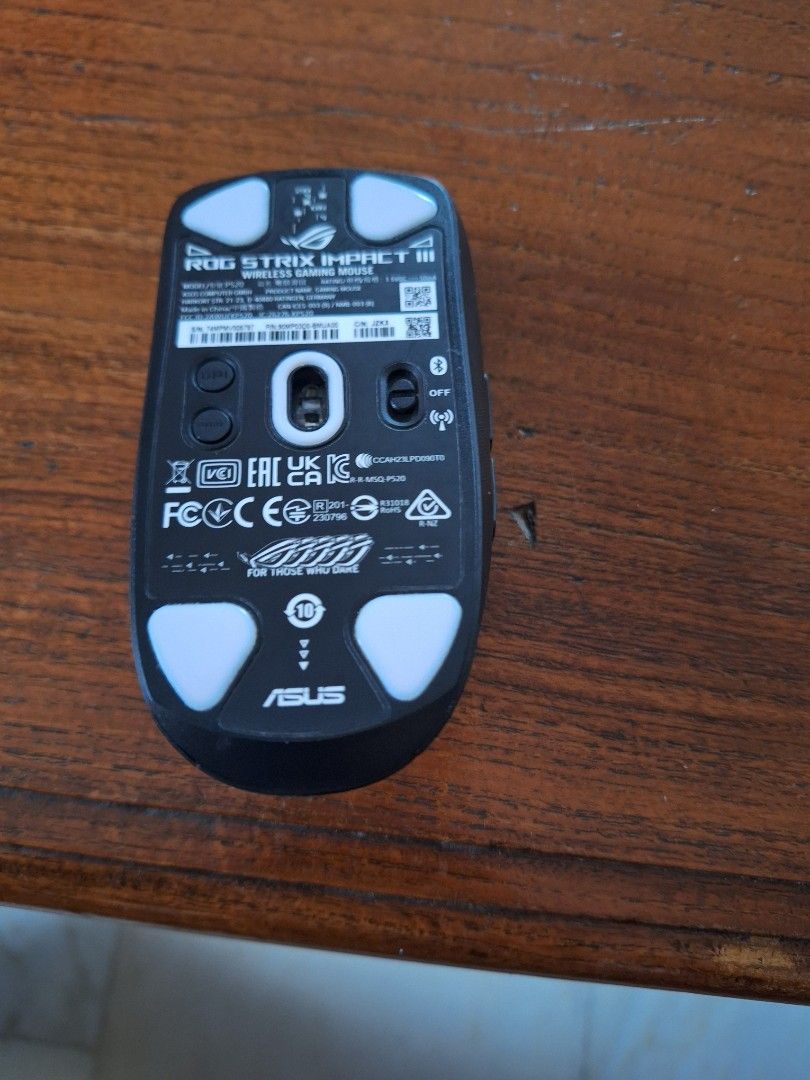 ASUS ROG Strix Impact III Wireless Gaming Mouse454728309036165121