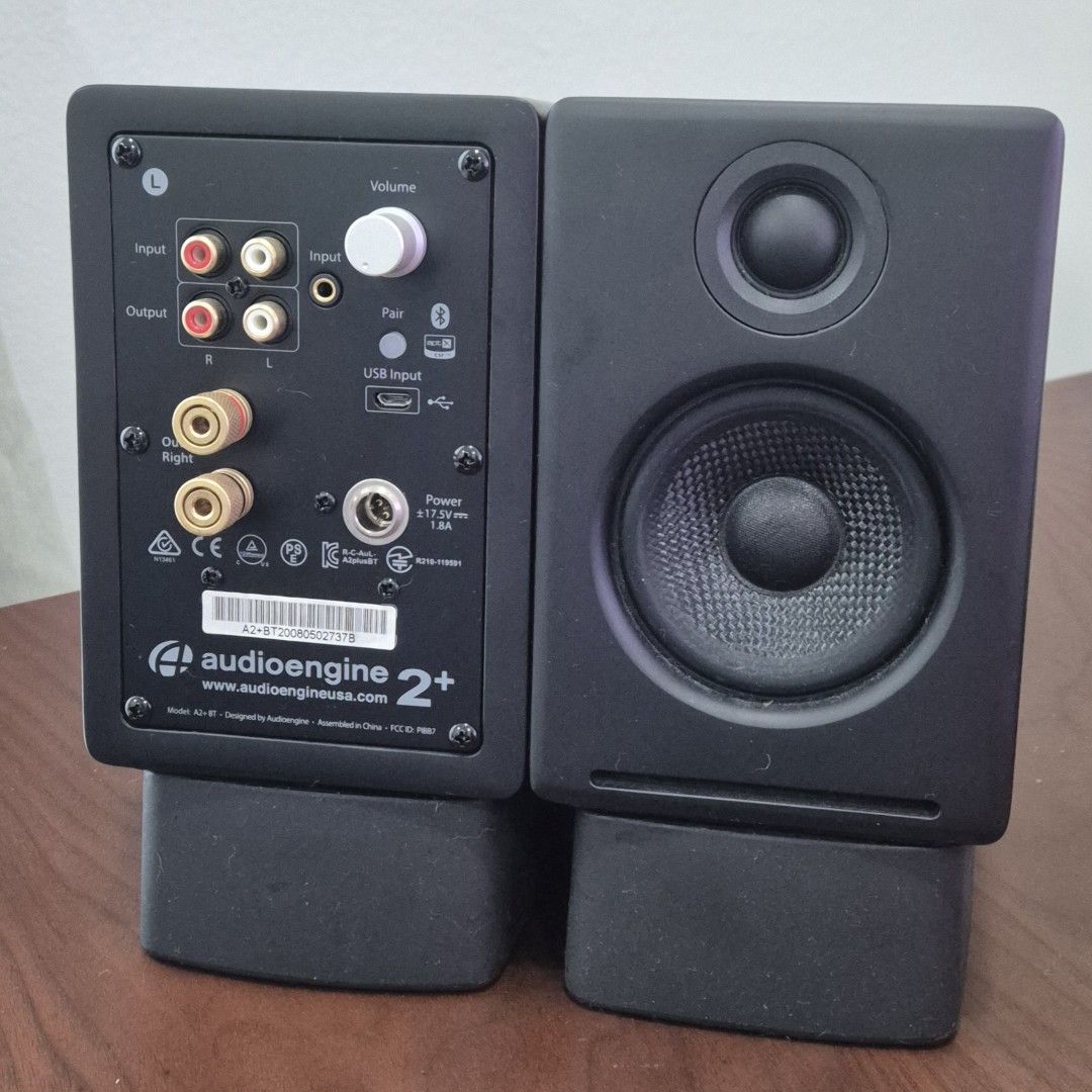 Audioengine 2+ Desktop Speakers - Black454717007704903680