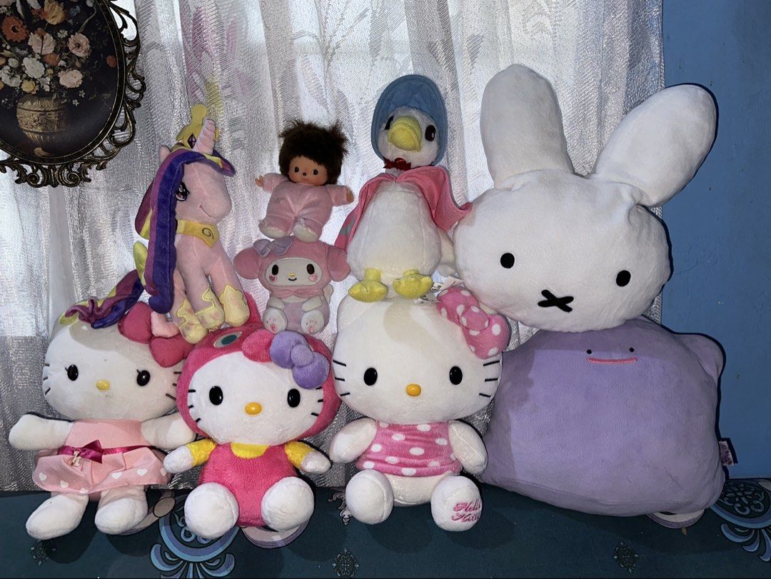 available stuffed toys Pokemon Miffy Hello kitty (Category: Plushies & Soft Toys) located in General Santos City (Dadiangas). Submitted by toysville888 (Listing ID 1438087944, Image 2). Description: yes available pa po SOLD: miffy, Monchichi & My Little Pony.