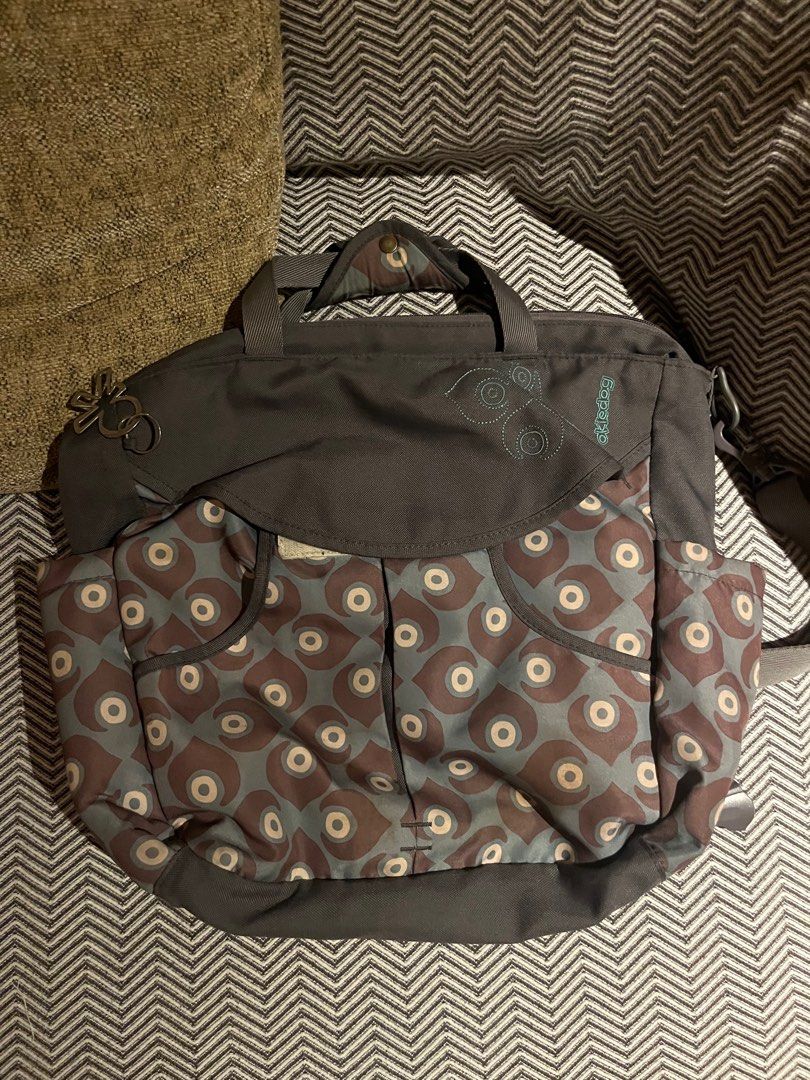 Babymel Diaper Baby Bag (Category: Diaper Bags & Wetbags) located in Quezon City. Submitted by avaadeclutters (Listing ID 1438061879, Image 1). Description: Retails at 3k+ Used with care, Great condition.