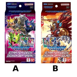 Digimon card starter deck ST9 and ST10, Hobbies & Toys, Toys & Games on  Carousell