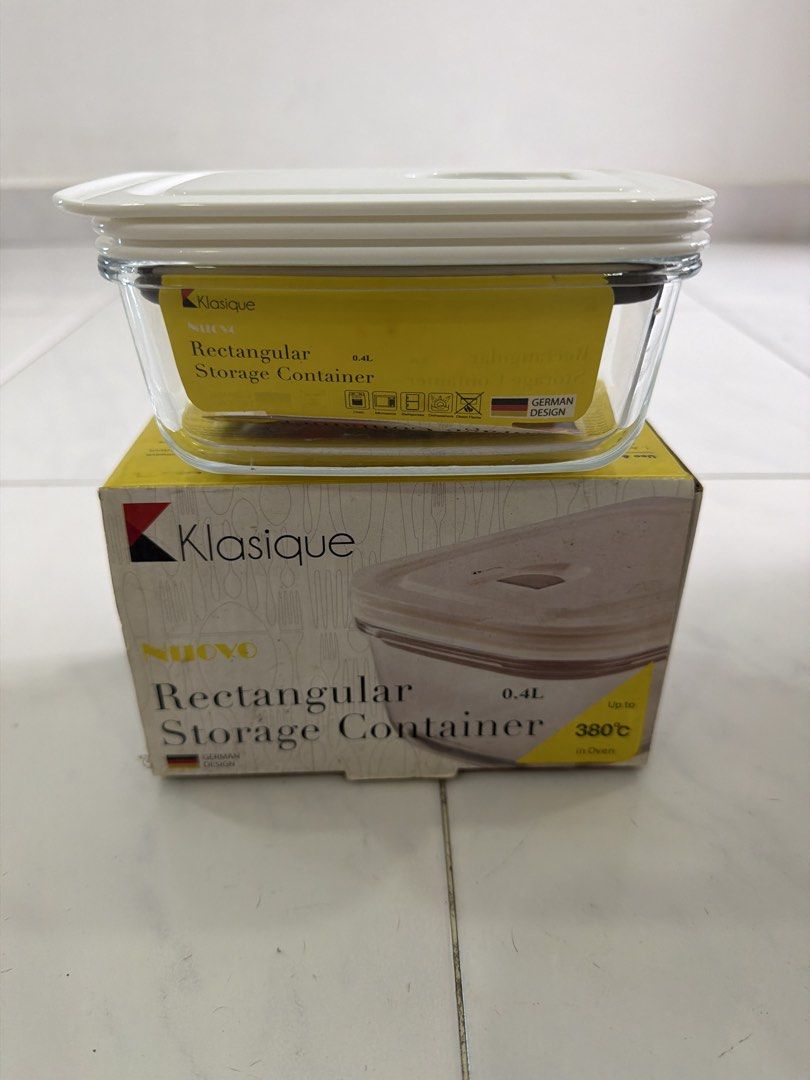 BRAND NEW Klasique Storage Container 0.4L