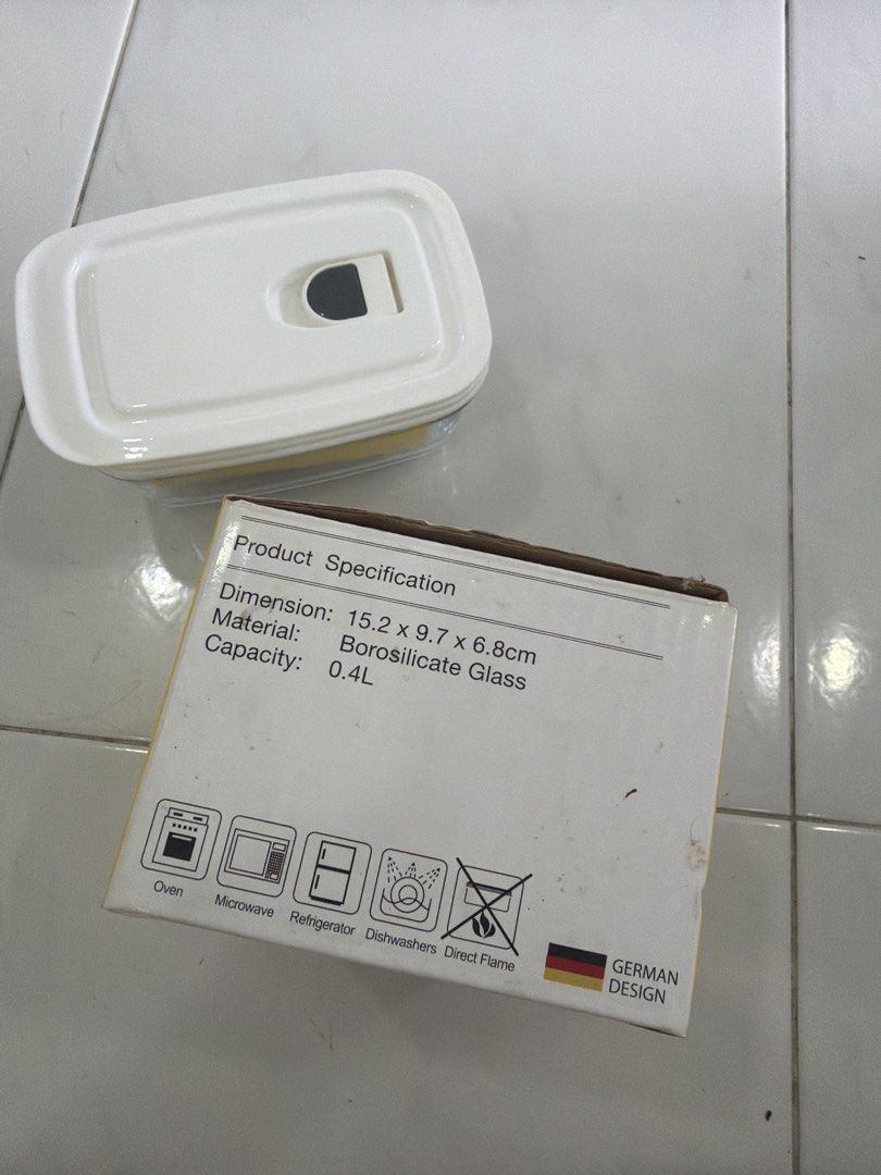 BRAND NEW Klasique Storage Container 0.4L454795603928698883