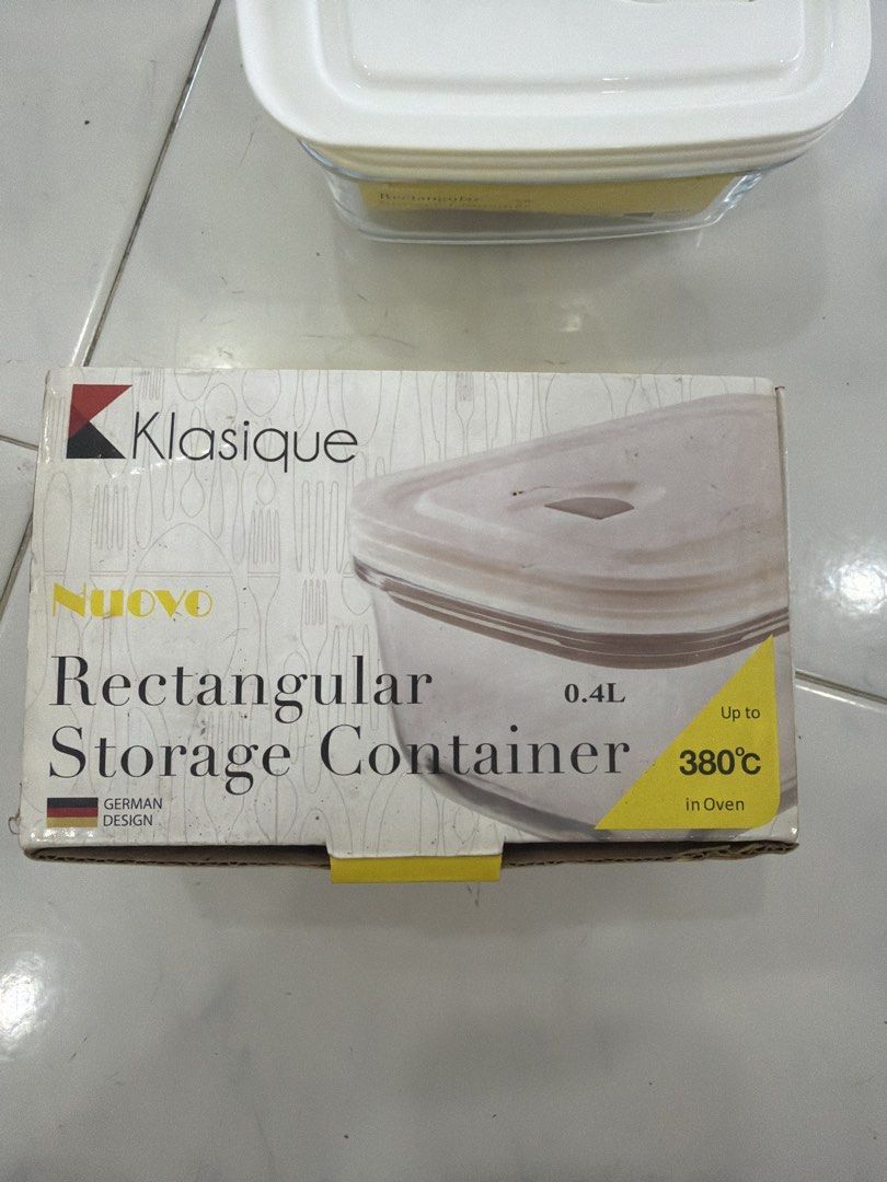 BRAND NEW Klasique Storage Container 0.4L454795603928698881