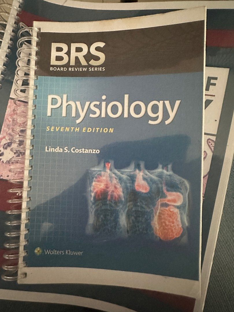 BRS PHYSIOLOGY medicine books (Category: Textbooks) located in Manila. Submitted by patty_2021 (Listing ID 1437983267, Image 2). Description: Size A4 (brand new) - 600 booklet ( with highlights) - 100.
