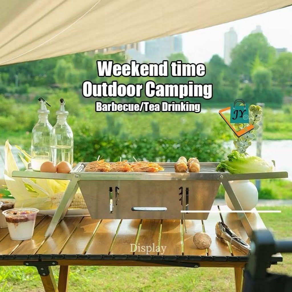 CAMPING BBQ GRILL STAINLESS (Category: Hiking & Camping) located in Manila. Submitted by imeldacsantiago (Listing ID 1437941159, Image 2). Description: CAMPING BBQ GRILL STAINLESS CODE JUYA09182026 PRICE 600 CUT OFF OF ORDERS 11AM (SAME DAY DELIVERY WITHIN MANILA AREA) VIA GRAB, LALAMOVE MOP: COD (MANILA AREA, CAVITE,BULACAN NEXT DAY DELIVERY) GCASH (MANILA, CAVITE, BULACAN AREA, SAME DAY DELIVERY) BDO REMITTANCE CENTERS PLS PM US FOR ORDERS AND 