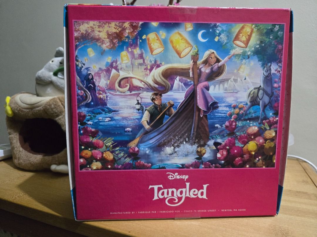 CEACO Disney Tangled Jigsaw Puzzle 1000 Pieces (Category: Board Games & Puzzles) located in Makati City. Submitted by preowned_preloved_makati (Listing ID 1438063446, Image 2). Description: CEACO Disney Tangled Jigsaw Puzzle 1000 Pcs 📍Makati City 🧩 Php 900 - SF shouldered by buyer - Php 50 off the total if you buy 3 puzzles - Can do meet up in One Ayala/ SM Makati/ Glorietta/ Landmark/ Greenbelt No issue. Haven't opened yet..