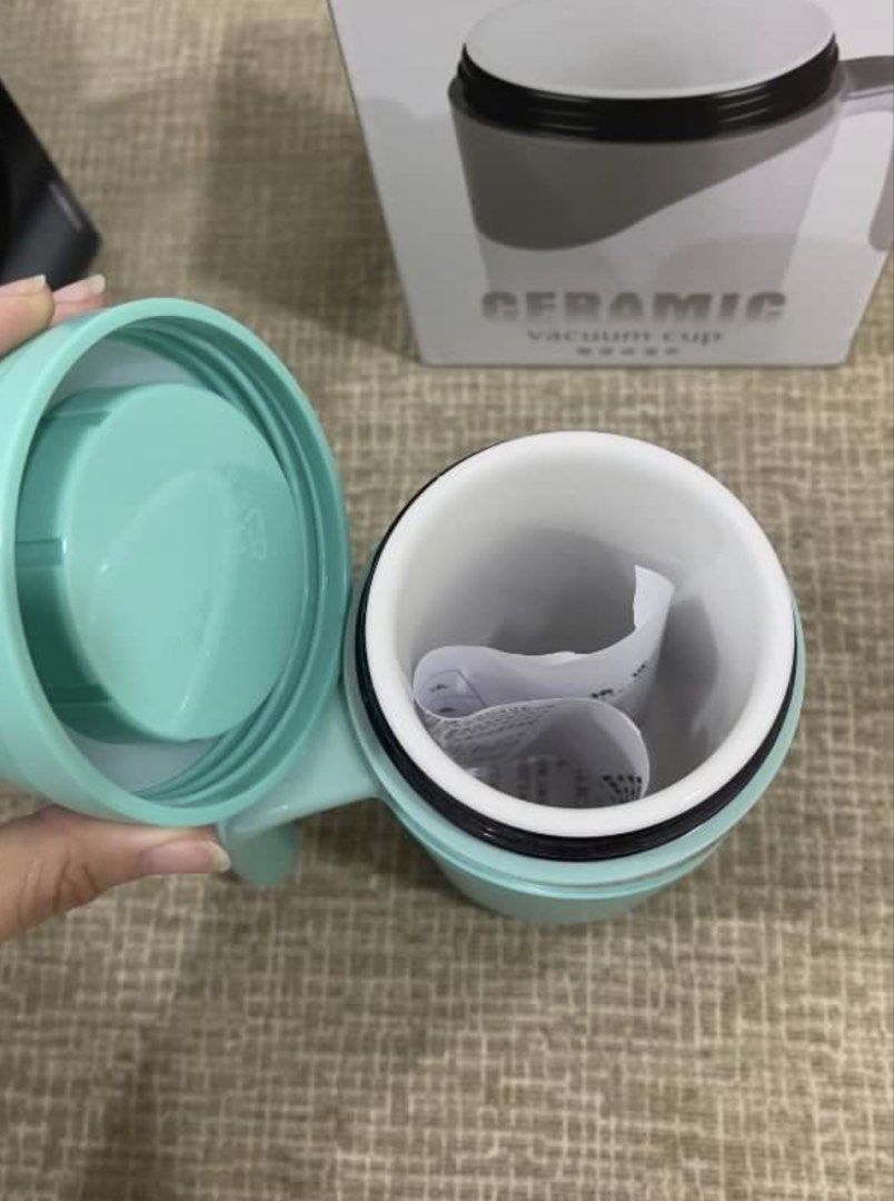 Ceramic Vacuum Cup - 380ml - Mint Green455032845077073922