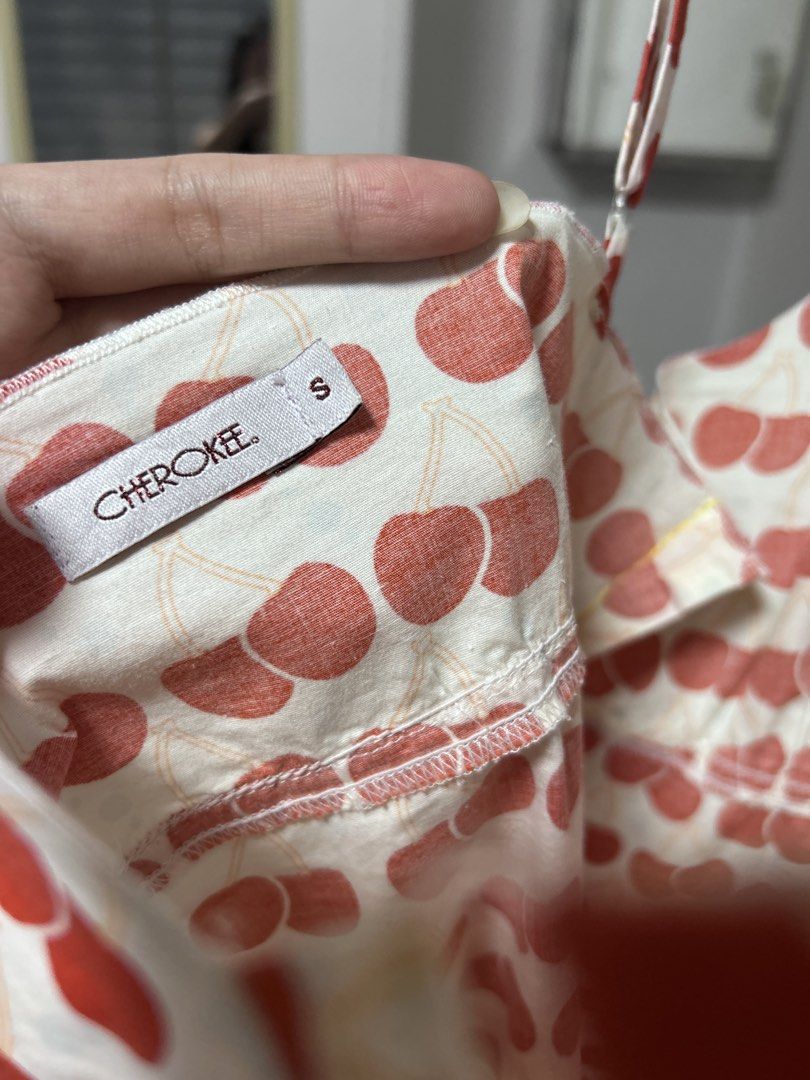 Cherokee Cherry Print Dress - XS-S (Category: Dresses) located in Manila. Submitted by jdjdnxei (Listing ID 1438109073, Image 3). Description: .