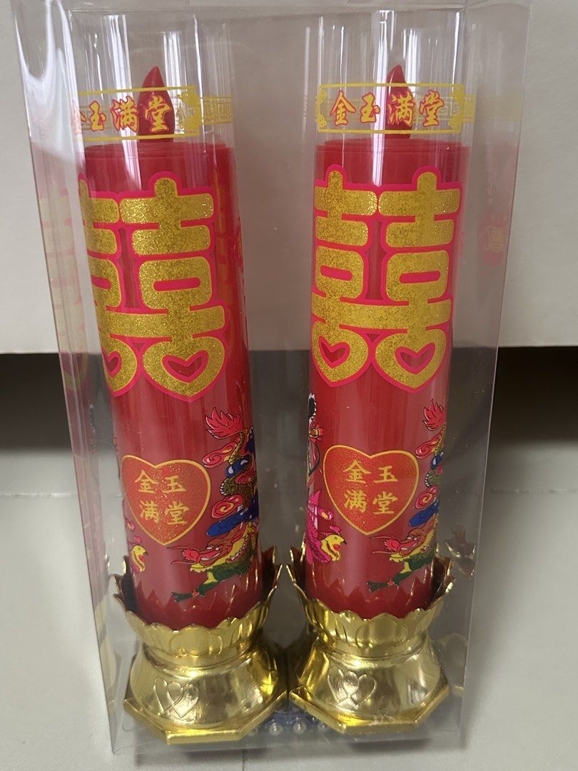 Chinese Wedding Candles