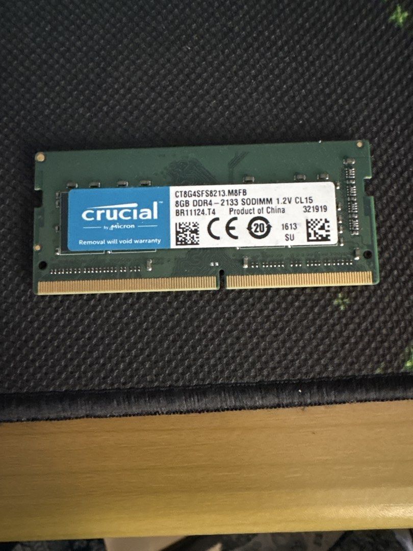 Crucial 8GB DDR4-2133 SODIMM RAM