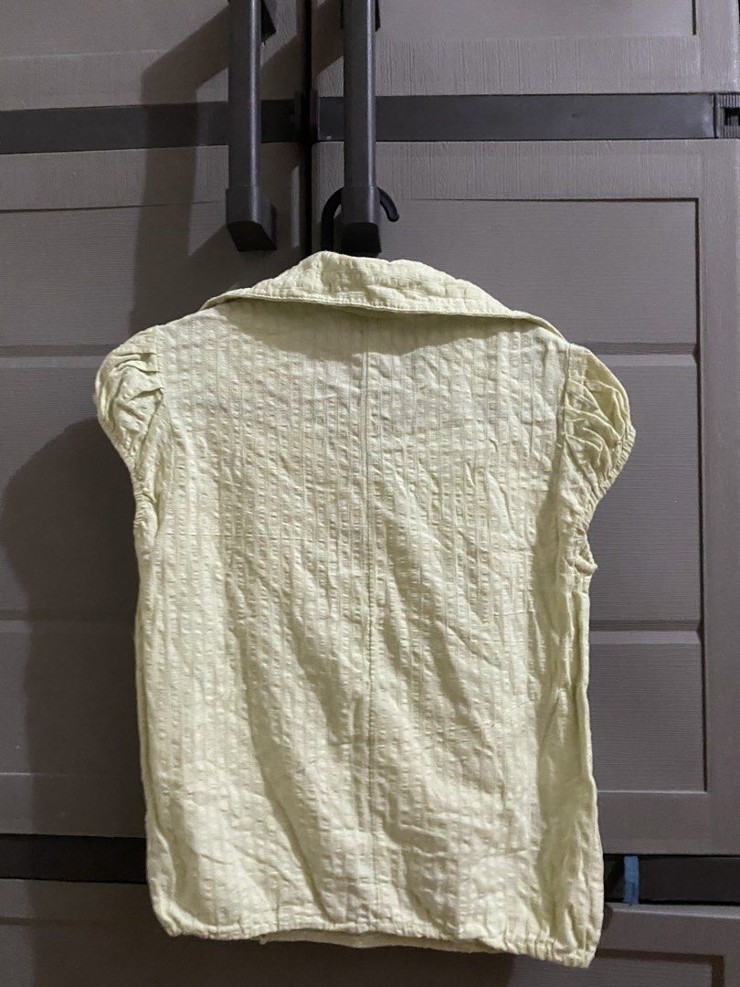 Cute Linen Babydoll Top (Category: Blouses) located in Mandaluyong City. Submitted by curatedbyshamie (Listing ID 1438056417, Image 2). Description: .