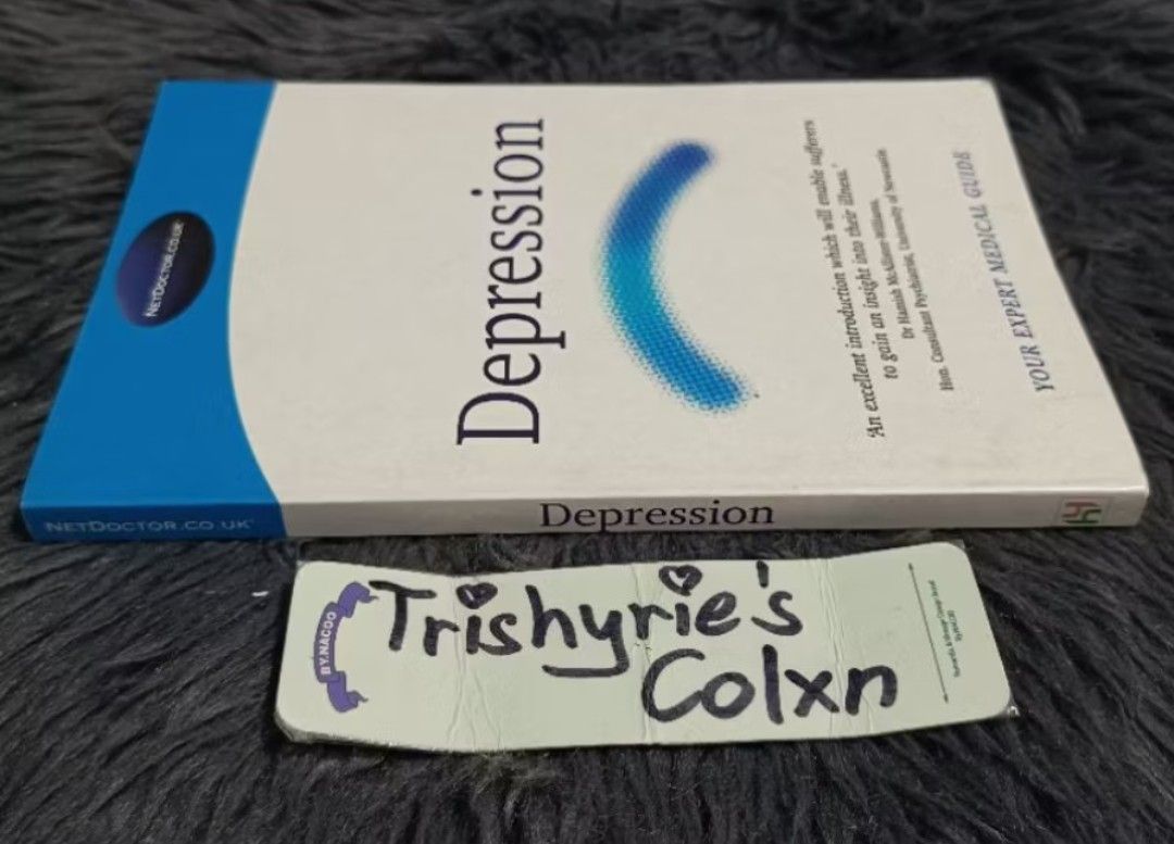 Depression: Your Expert Medical Guide Paperback (preloved) (Category: Textbooks) located in Quezon City. Submitted by tcb.31224 (Listing ID 1438031237, Image 3). Description: Good Used Condition MOP: Gcash (payment first, No COD) MOD: SF shouldered by buyer - SCO (w/ addt'l listing fee of 20) - direct J&T (no COD) - Lalamove (buyer will book).