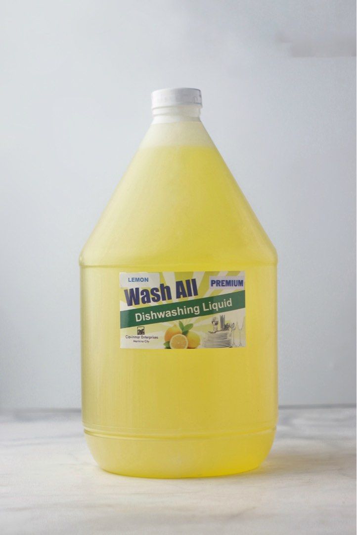 Dishwashing Liquid (Category: Cleaning Tools & Supplies) located in Marikina City. Submitted by interlocked (Listing ID 1438021529, Image 2). Description: Premium dishwashing liquid (Main manufacturer) ✅Strong grease removing solution ✅gentle on your hands ✅efficient 📍 Marikina city Call or message 09171897202 or send me a message here We deliver nation wide.