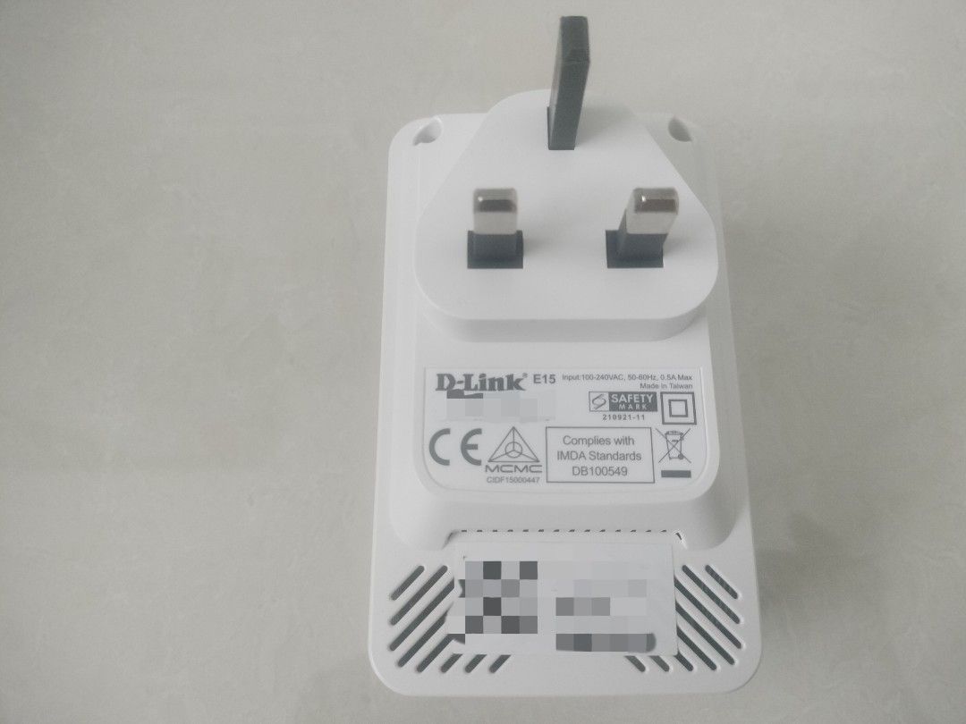D-Link WiFi Extender E15 - UK Plug454743776770150401
