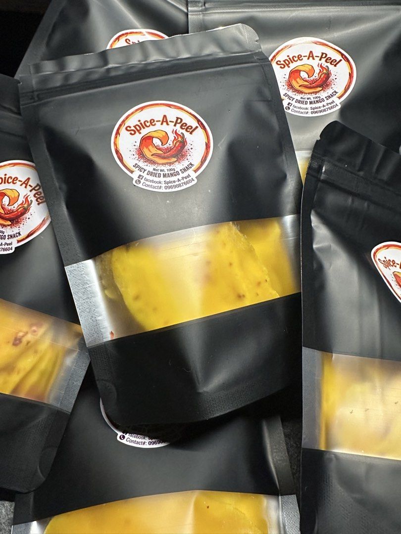 Dried Mangoes With Chili Salt (Category: Packaged & Instant Food) located in Manila. Submitted by aldsto (Listing ID 1438107812, Image 1). Description: Spicy Dried Mangoes Sweet, salty, and a kick of spice in every slice! 🌶️🥭 🔥 PRICE: • 100g pack — ₱100 📍Pateros 📩 Message us to order now!.