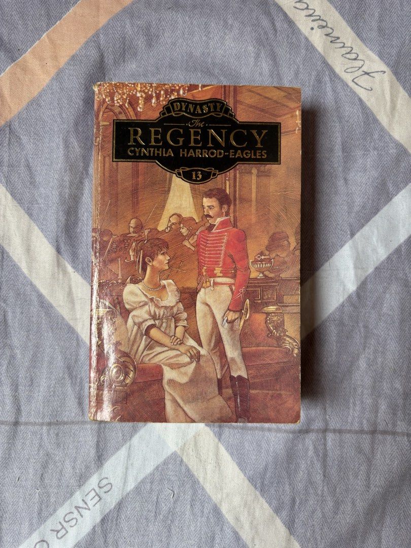 Dynasty The Regency by Cynthia Harrod-Eagles (Category: Storybooks) located in Cabuyao City. Submitted by luvlexaa (Listing ID 1437955343, Image 1). Description: - Title: Dynasty: The Regency - Author: Cynthia Harrod-Eagles - Genre: Fiction - Publisher: Futura Publications - Part of the Dynasty series DECLUTTERING BOOKS 📚 - The Road to Yesterday by L.M. Montgomery - Far From the Madding Crowd by Thomas Hardy - A Laodicean by Thomas Hardy - Regen